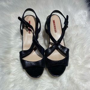 Prada wedges